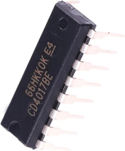 CD4017 CD4017BE DIP-16 عقد عداد مقسم IC رقاقة شرائح DIP16 10 قطعة in Kuwait