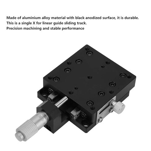 X Finetuning Cross Roller Linear Stages for Production Machinery, Aluminium Alloy SEMX60-AC Manual Linear Stages in Kuwait