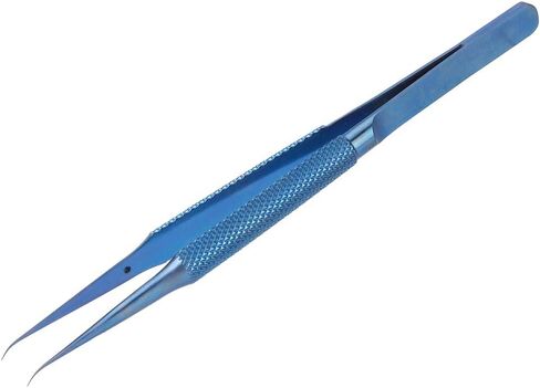 Ti Alloy Tweezer, 0.15mm High Microscope Repair Tool with Anti Corrosive Anti Magnetic Features, for Phone Motherboard Fingerprint Line Wire Welding (Pointed Toe: 5.4 X 4. X 2.6cm / 2.1 1.7 1in) in Kuwait