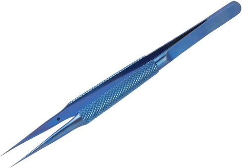 Ti Alloy Tweezer, 0.15mm High Microscope Repair Tool with Anti Corrosive Anti Magnetic Features, for Phone Motherboard Fingerprint Line Wire Welding (Pointed Toe: 5.4 X 4. X 2.6cm / 2.1 1.7 1in) in Kuwait
