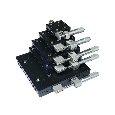 X Axis 90 * 90mm LX90-C LX90-L LX90-R Trimming Station Manual Displacement Platform Linear Stage Sliding Table Guide Cross Rail(Lx90-r) in Saudi Arabia