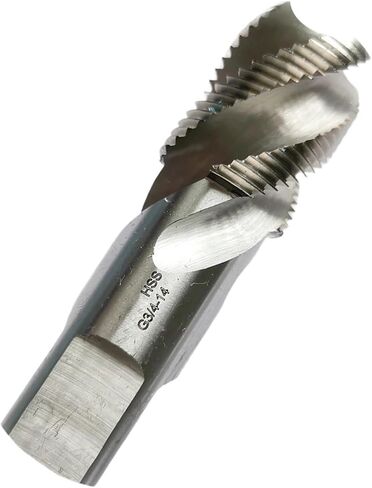 HSS Pipe Thread Spiral Flute tap G G1/8 G1/4 G3/8 G3/4 G1/2 Machine 55 degree cylindrical pipe Flutes taps 1/8 1/4 3/8(G1l2-14 1pcs) in Saudi Arabia