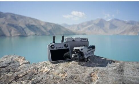 طائرة بدون طيار DJI Air 3S مع مجموعة بطارية RC 2 4 Fly More (مع شاشة) 4K HDR، حزمة وقت طيران بحد أقصى 45 دقيقة مع بطاقة ذاكرة 128 جيجابايت in Kuwait