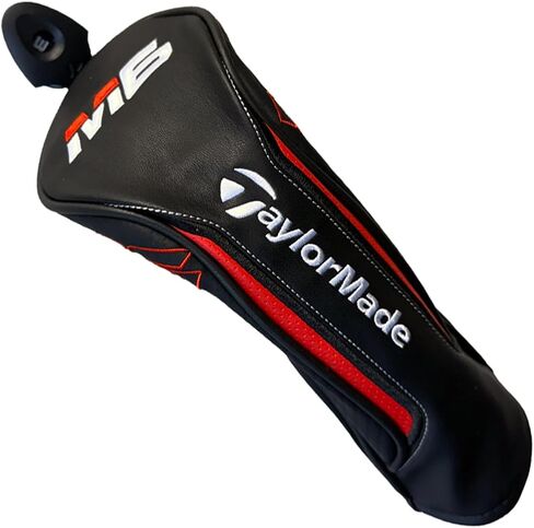 أغطية الرأس TaylorMade M6، أسود/برتقالي (اختر حجم السائق/الممر/الإنقاذ) in Kuwait
