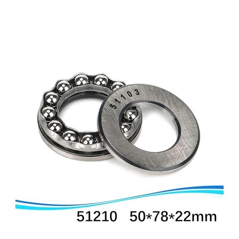 Axial Ball Thrust Bearing Plane Thrust Ball Bearing 51210 50 * 78 * 22 Mm Deep Groove Ball Bearing Inch Bearing Steel 99 in Kuwait