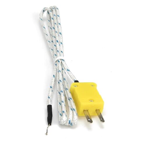 TP-01 K نوع 1 متر سلك كابل رئيس اتصال الحرارية استشعار درجة الحرارة ل TM-902C TES-1310 1 قطعة in Kuwait