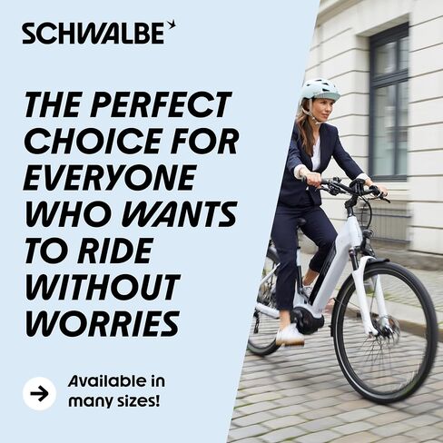 إطار دراجة Schwalbe Marathon مقاس 26 بوصة – 26 × 1 3/8 – 37-590 – إطار مسطح أقل للدراجات – SmartGuard in Kuwait