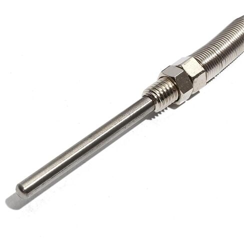 Temperature Sensor Dia.5 * 50/100/150/200mm Probe 1/2/3/4/5M Surface Black Adhesive Wire Thermocouple Thermal Resistance | Probe 5mmx50mm,1M Cable length in Saudi Arabia