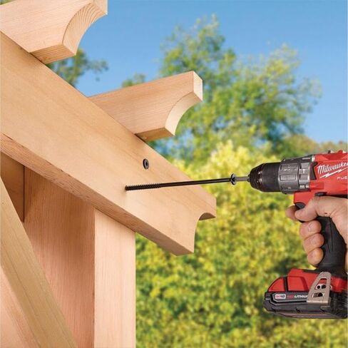 برغي خشبي مسطح الرأس مقاس 10 بوصات من VersaLok من Fastenmaster - عدد 50 in Kuwait