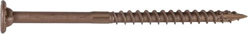 براغي إطار Simpson Strong-Tie SDWS16400QR150 ذات محرك قوي SDWS، 0.160 بوصة × 4 بوصة، Quik-Guard، رأس منخفض المستوى، نقطة سن المنشار، أسمر ضارب للصفرة (عبوة من 150) in Kuwait