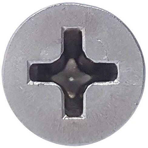 #8 x 1-1/2" Flat Head Wood Screws, Phillips Drive, Type 316 Marine Grade Stainless Steel, Partial Thread, Bright Finish, Quantity 50 By Fastenere in Kuwait