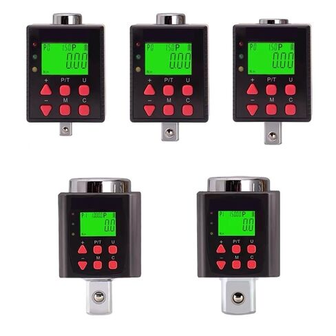 Digital Torque Adapter Digital Torque Meter 0.1-340 N.m Adjustable Adapter Electronic Torque Ratchet Wrench(Torque1.35-135N.m) in Kuwait