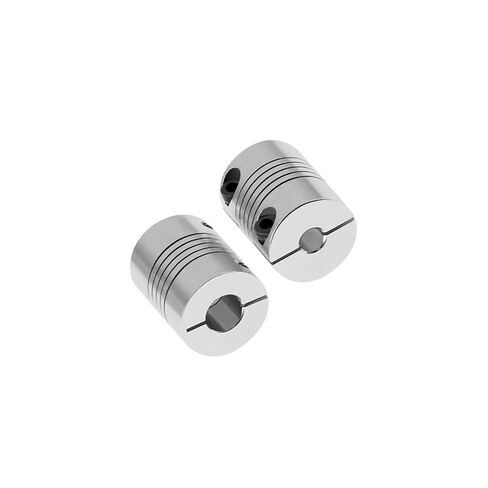 10pcs Flexible Couplings, Size 5 * 5mm, Outer Diameter 19mm, Length 25mm, Mainly Used for Connecting Motors, Stepper, Etc in Saudi Arabia