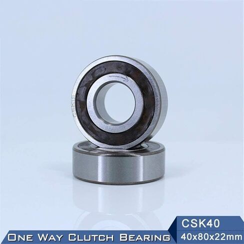 TMP1105 CSK40 1 قطعة براثن تحمل اتجاه واحد دون Keyway 40x80x22 مللي متر CKK40 CSK6208 محامل قابض العجلة الحرة CSK208 in Kuwait