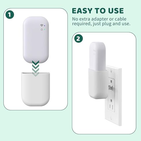Outlet Wall Mount for Blink Sync Module Core, Bracket with Built-in Plug | No Wires Needed, Plug & Play, Space-Saving Holder, 2-in-1 Mount & Adapter, Sync Module Mount for Blink Outdoor Camera System in Saudi Arabia