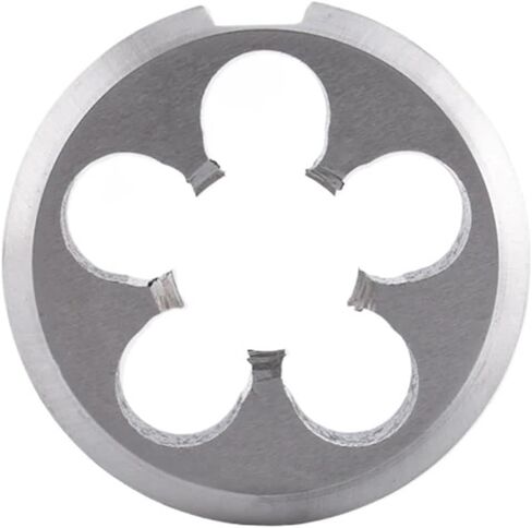 HSS-CO Metric Fixed Round Die M0.8 M0.9 M2 M3 M4 M5 M6 M8 M10 M12 UNC UNF 1/4 5/16 3/8 1/2 Thread Screw Threading Die(1PC_UNF7I16-20 D-25 T-9) in Saudi Arabia