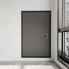 باب وصول علوي مقاوم للحريق - لوحة غطاء فتحة حائط معدنية مقاس 24 بوصة × 32 بوصة، لوحة وصول مجوفة لفحص الحوائط الجافة، مثالية للوصول إلى الكهرباء والسباكة، متينة وآمنة in Kuwait