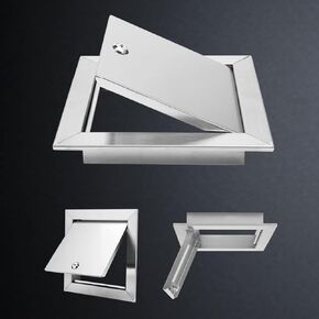 inless Steel Locking Access Door Panel for Ceiling and Wall, Custom, Plumbing Access Cover,1pcs(10x14in) in Kuwait