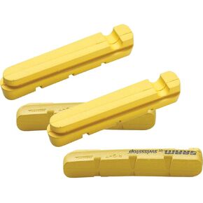 وسادات فرامل ذات حافة كربونية من SRAM مع حشوات SwissStop للطقس الرطب، ومثبتة بمسامير | منصات الفرامل in Kuwait