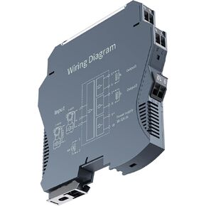 DC24V 4-20mA 0-10V Signal Isolator 0-5V 0-10mA 1-5V Signal Converter 1 in 2 Out 1 in 3 Out Current Voltage(1 in 3 Out,0-5V) in Kuwait