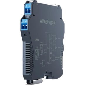 Signal Isolator 4-20mA to 0-10V Analog Signal Splitter 0-10V 0-5V 0-10mA DC Signal Insulator DC24V Analog Signal Isolator(Glg,Input 0-10V-0-10V-1 in 1 Out) in Saudi Arabia