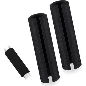 2 Pcs Foam Handle Cover Buffer Tube Cover 4.33 Inch Black | NBR Rubber Foam, Grip Wrap, For Fitness Home Lawn Bicycle Motorbike Handlebar, Comfortable Foams Tubing Handle Grips in Saudi Arabia