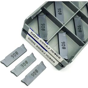 DGN2002J IC908 2MM Grooving Carbide Insert Cutting Tool CNC Turning Insert Parting and Grooving Tool(DGN2002J IC908) in Kuwait