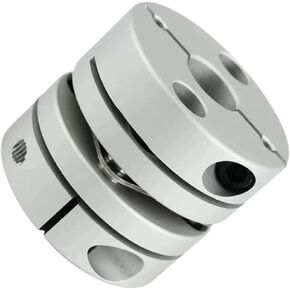 1pcs CSCA-D44X35 Single Diaphragm Aluminum Alloy Coupling For: Stepper Screw Servo Motor Connection 39mm*35mm Bore: 8~19mm(9mm to 12.7mm) in Saudi Arabia
