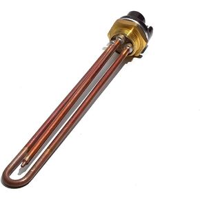 1 1/4 Inch (DN32=41mm) Electric Water Heating Pipe WithThermostat Temperature Controller 250V 50Hz 1.5kw/2kw/2.5kw 1Pcs(1.5kw 285mmL) in Kuwait