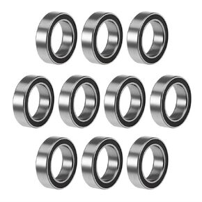 5Pcs 6700 6700-2RS6 700RS 2RS RS 10x15X4 Mm Miniature Rubber Seal Deep Groove Ball Bearing in Kuwait
