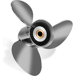 14 3/4 x 19 Stainless Steel Outboard Boat Propeller for Volvo Penta SX Drive All Models Engines 130-300 HP 3 Blades 19 Spline Tooth RH in Saudi Arabia