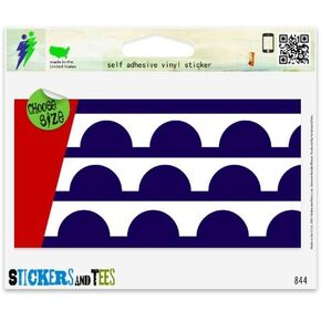 Des Moines Iowa Flag Vinyl Car Bumper Window Sticker 3" x 2" in Saudi Arabia
