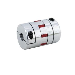 Flexible Jaw Spider Plum Shaft Coupling Coupler D40L66 8/10/12/14/15/16/17-22mm Connector 2Pcs(15-17(5mm Keyway)) in Saudi Arabia