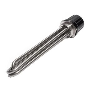 1 1/4 Inch/DN32/42mm 304 Stainless Steel Immersion Boiler Heater Electric Heating Element 3KW/4.5KW/6KW/9KW/12KW 1Pcs(380V,4.5KW 210mm 304SUS) in Kuwait