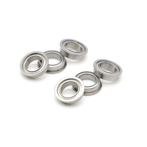 F6802ZZ 10pcs Flange Bearing 15x24x5 mm ABEC-7 Chrome Steel Metal Sealed High Speed Mechanical Equipment Parts in Saudi Arabia