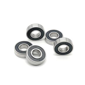 5PCS 6001RS 12x28x8mm Motor Grade Cover Sealed Deep Groove Ball Miniature Bearing 6001-2RS 52100 Chrome Steel in Saudi Arabia