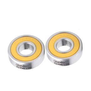 S6803-2RS Stainless Bearing 17 * 26 * 5 mm 2PCS ABEC-3 SC6803 RS Bicycle Hub Front Rear Hubs Wheel 17 26 5 Ceramic Balls Bearings in Saudi Arabia