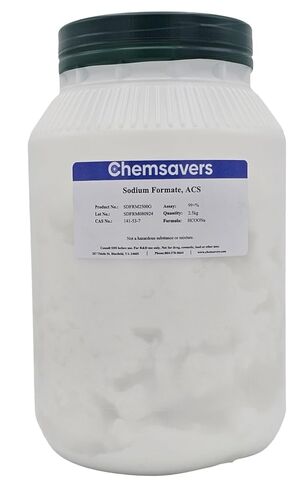 Sodium Formate, ACS, 99+%, 2.5kg in Kuwait