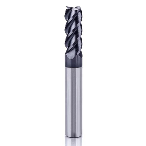 GM-4E GM-4EL D4.0-D20 لقم توجيه الخشب TiAIN المطلية بالكربيد الصلب 4 فلوت 1-20 مم قاطعة طحن نهاية للصلب 1 قطعة (GM-4EL-D5.0) in Kuwait