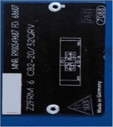 صمام التدفق R900549687 Z2FRM6CB2-20/32QRV Z2FRM6CB2-2X/32QRV مرشح الارسال R928028410 WE-2SP-M12x1(WE-2SP-M12x1) in Kuwait