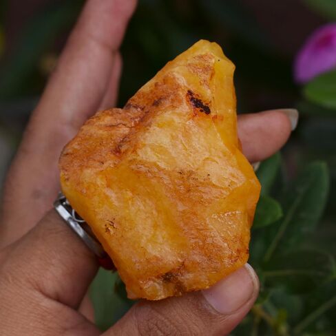 Natural Yellow Sapphire Rough Gemstone, 100-200 Ct, Certified in Kuwait