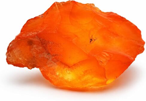 Premium Quality 119 Ct Natural Orange Sapphire Uncut Rough Certified Gemstone in Kuwait