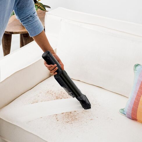 مكنسة يدوية لاسلكية من Shark WANDVAC، خفيفة الوزن ومحمولة بوزن 1.4 رطل. مع شفط قوي، قاعدة شحن، فارغة بلمسة واحدة للسيارة والمنزل، الملحقات متضمنة، أسود (متجدد) | خفيف الوزن ومحمول، شفط قوي، قاعدة شحن، فارغ بلمسة واحدة، ملحق in Kuwait