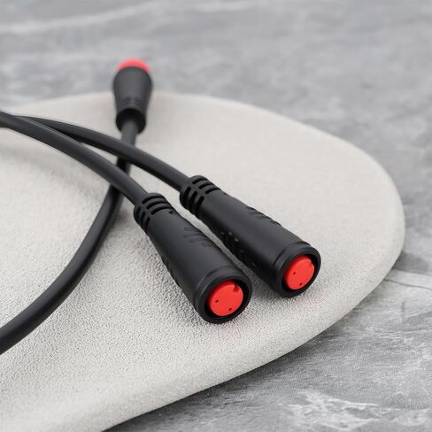 خلق فكرة 2X 2Pin تمديد سلك التوصيل لتعديل سكوتر كهربائي ضوء 1 ذكر إلى 2 أنثى Y-الفاصل in Kuwait