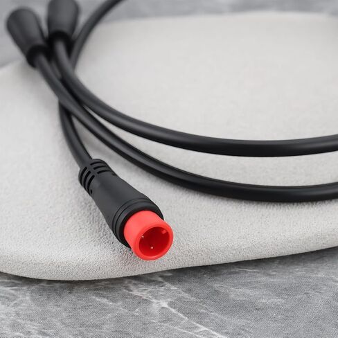 خلق فكرة 2X 2Pin تمديد سلك التوصيل لتعديل سكوتر كهربائي ضوء 1 ذكر إلى 2 أنثى Y-الفاصل in Kuwait