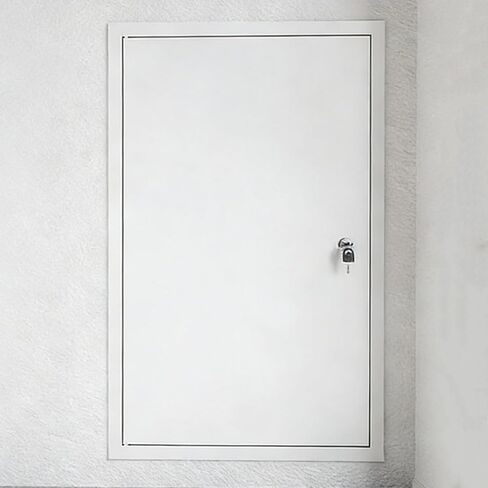 لوحة وصول قابلة للقفل مع مفتاح | باب الوصول إلى الحائط والسقف | فتحة فحص معدنية متساطحة لمناطق الكهرباء والسباكة والمرافق | 26 × 36 بوصة/66 × 91.4 سم in Kuwait
