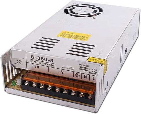 S-350-5 110 فولت/220 فولت تيار متردد إلى 5 فولت 50 أمبير مزود طاقة بمخرج واحد مع مروحة in Kuwait