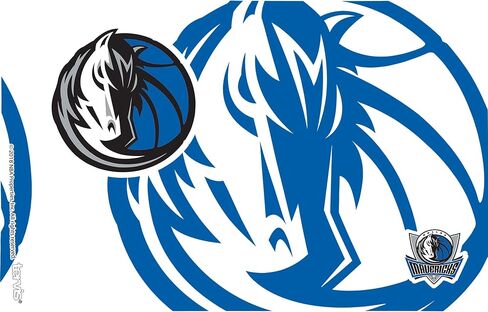 كوب Tervis مصنوع في الولايات المتحدة الأمريكية بجدار مزدوج NBA Dallas Mavericks معزول يحافظ على المشروبات باردة وساخنة، 16oz، أصلي in Kuwait