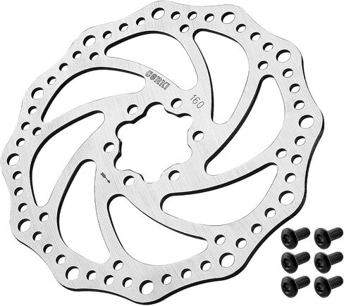كوركي دورات 160 ملم قرص الفرامل الدوار مع 4 أزواج من وسادات الفرامل لـ TRP Tektro Shimano Deore in Kuwait