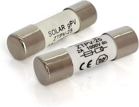 10 قطعة/الوحدة PV تيار مستمر فيوز 2A/3A/4A/5A/8A/10A 1000 فولت وصلة الصمامات لحماية النظام الشمسي in Kuwait
